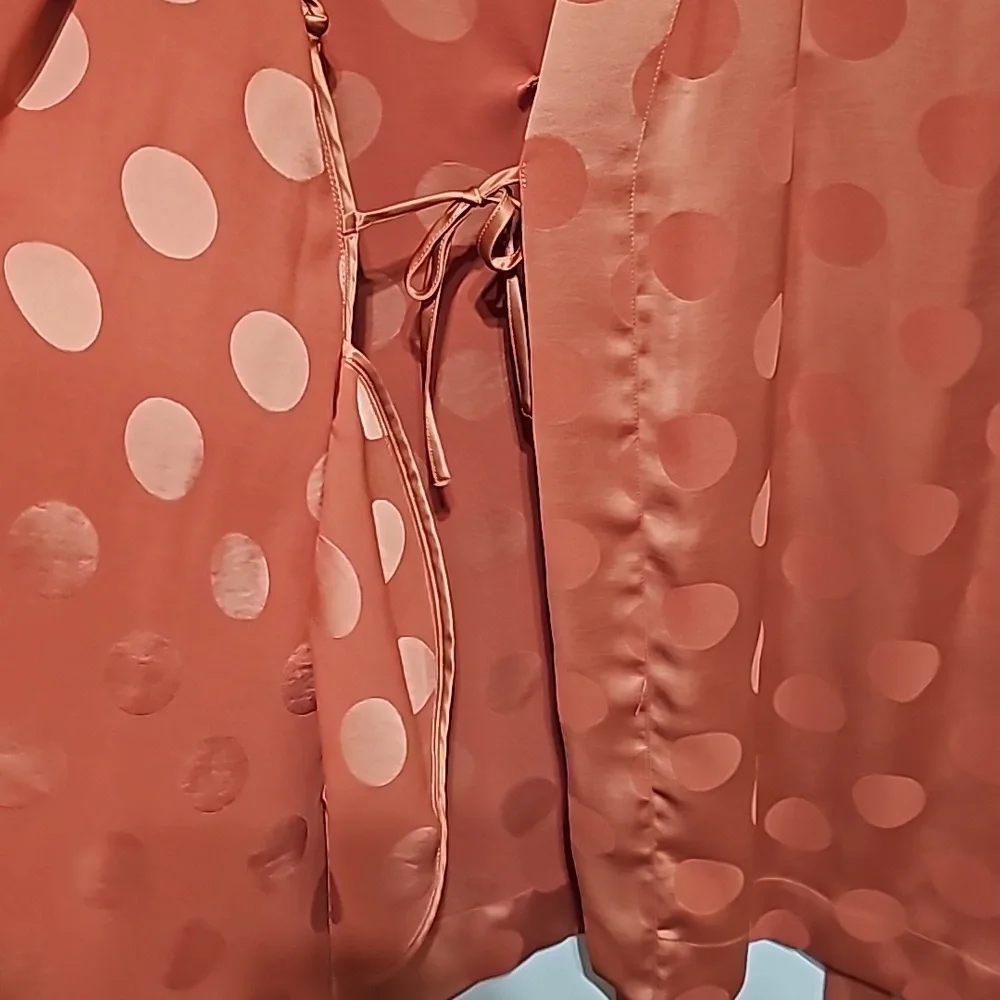 Soma Sensual Satin Short Robe - Picture 6 of 10